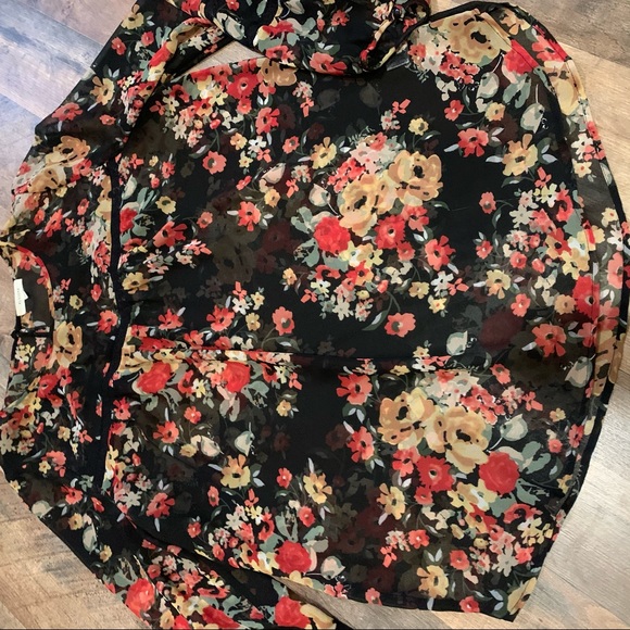 Pleione floral long sleeve blouse - Picture 10 of 10